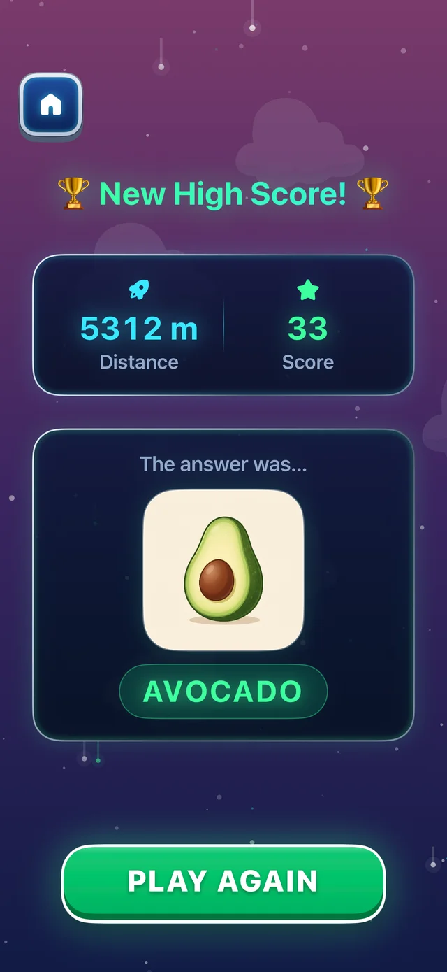 English Words: Speak Up — new high score