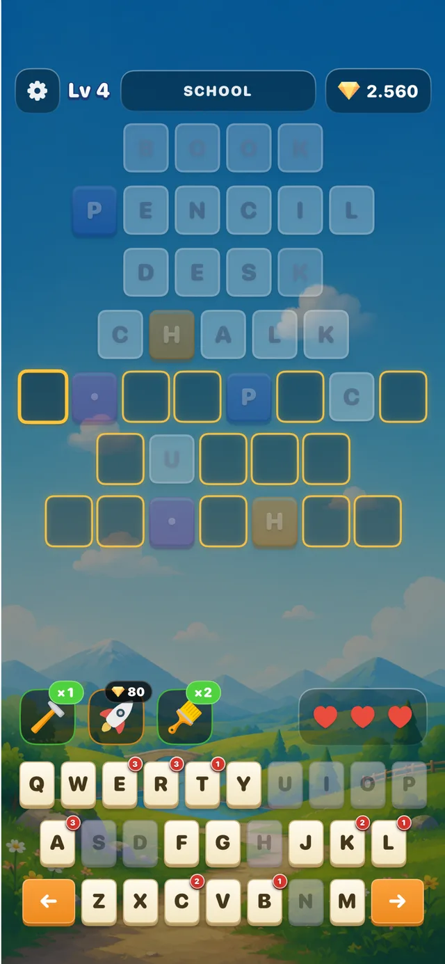 School category board nearly solved